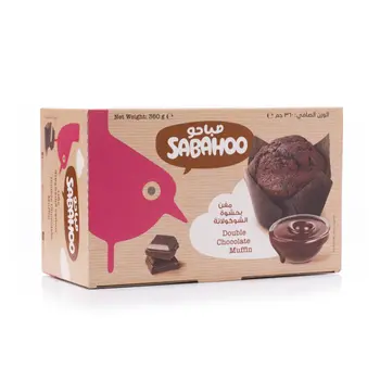 Sabahoo Double Chocolate Muffin 60g