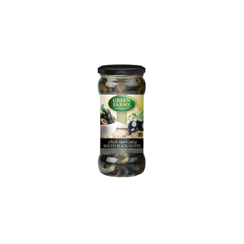 Green Farms Sliced Black Olives 235g