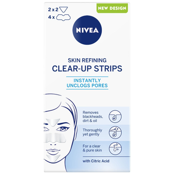 Nivea Face Skin Refining Clear-Up Strips 6 Pieces
