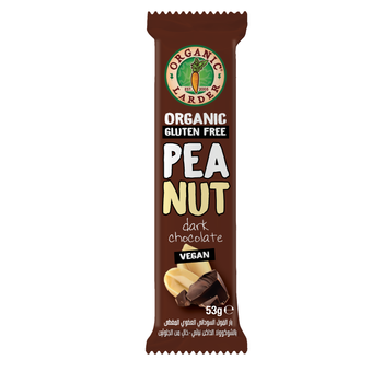 Organic Larder Peanut Dark Chocolate 53g