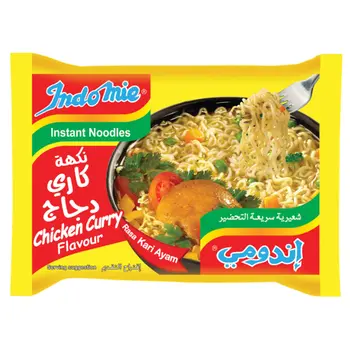 اندومي شعيرية بنكهة كاري الدجاج 75جرام