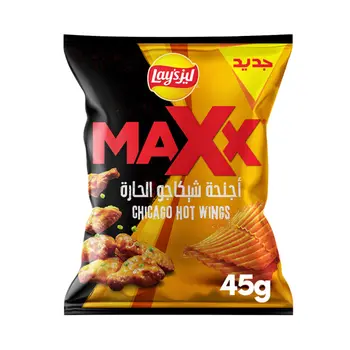 Lay's Max Chicago Hot Wings Chips 45g