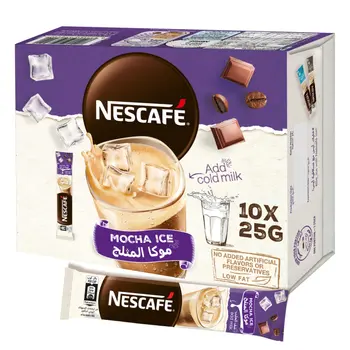 Nescafe Mocha Ice Coffee 10x25g