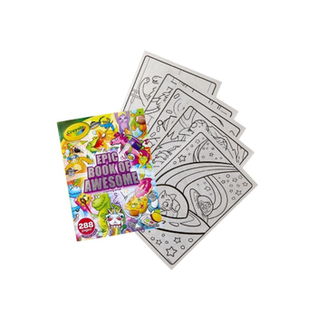 Crayola Epic Book of Awesome Coloring 288 Pages
