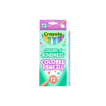 Crayola Colors of Kindness Colored Pencil Set Assorted Colors