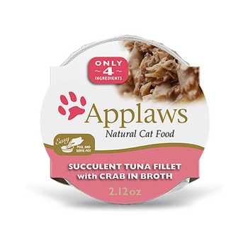 Applaws Tuna Fillet with Crab Cat Food 60g