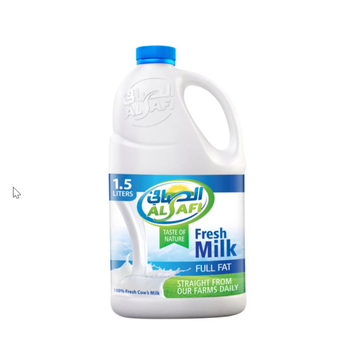 الصافي حليب طازج كامل الدسم 1.4 لتر