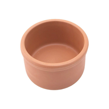 إليزا زبدية فخار مقاومة لدرجات الحرارة العالية دائرية قطعتين بني 15× 4.8سم EL-304 1قطعة