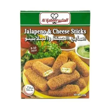 Al Kabeer Jalapeno & Cheese Sticks 250g