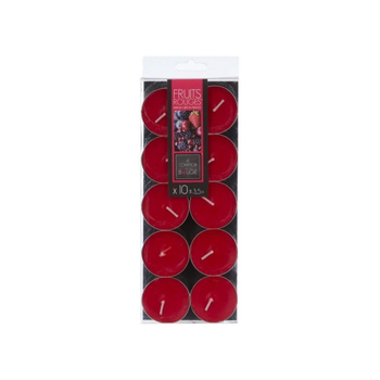 Saco Le Comptoir Bougie Red Fruits Tea Light Set 10x150g