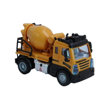 هاست خلاط إسمنت للأطفال بأربع اتجاهات قيادة مع جهاز تحكم عن بعد أصفر وأسود 6158-H4 1قطعة