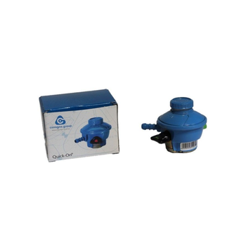 High-Quality Quick-On Low Pressure Regulator Blue