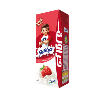 Safio Strawberry Flavored Milk 185Ml