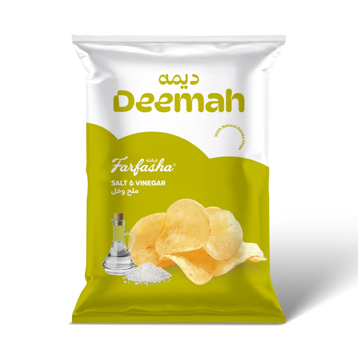 Deemah Farfasha Salt & Vinegar Potato Chips 75g
