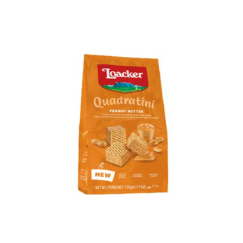 Loacker Quadratini Peanut Butter 125g