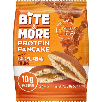 Bite & More Caramel Protein Pancake 50g
