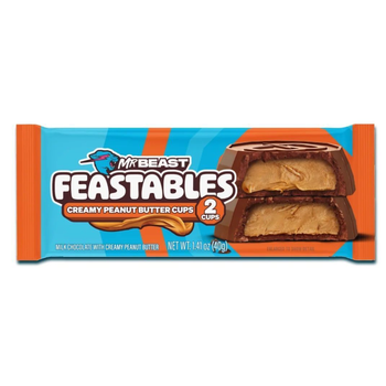 Mr. Beast Feastables Creamy Peanut Butter Cups 1.41oz