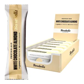 Barebells White Chocolate Almond Protein Bar 12x55g