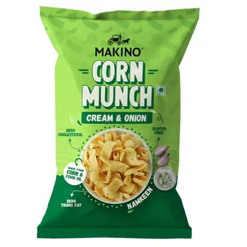 Makino Cream & Onion Corn Munch 100g