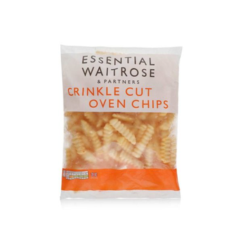 Waitrose Essential Crinkle Cut Oven Chips 900g