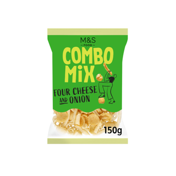 M&S Food Four Cheese & Onion Combo Mix 150g