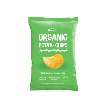 Bonato Organic Chili Lemon Potato Chips 100g
