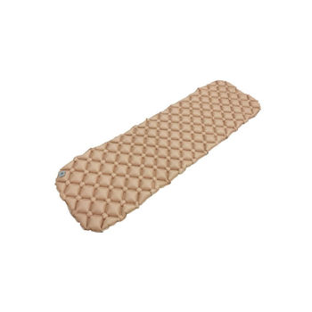 LIVING ACCENTS Beige Inflatable Camping Mattress 5x57x185cm
