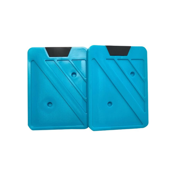 بايناكل طقم مكعبات ثلج ذكية مكون من قطعتين فيروزي بسعة 350مل