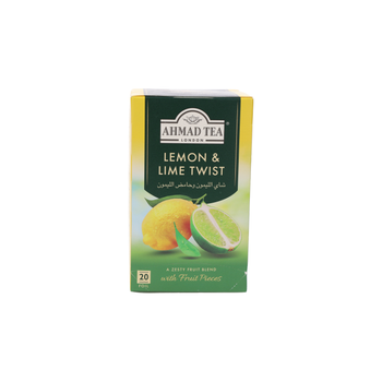 Ahmad Tea Lemon & Lime Twist Tea Bags 20 Count