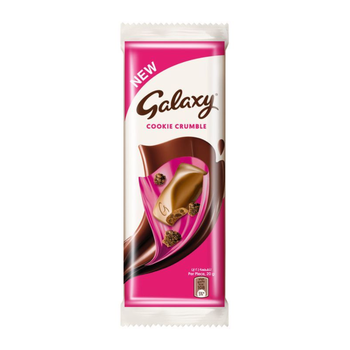Galaxy Cookie Crumble Tablet 80g