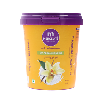 Mercely'S Vanilla Ice Cream with Probiotics 500ml