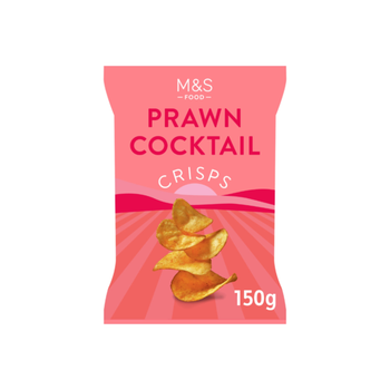 M&S Food Prawn Cocktail Crisps 150g