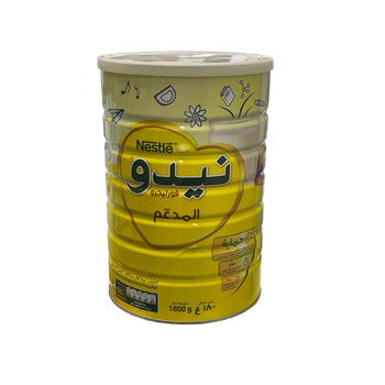 نستله نيدو المدعم حليب مجفف كامل الدسم، 1800جرام