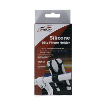 Saco Silicone Bike Phone Holder Black