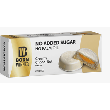 Born Winner Creamy Choco-Nut Cookies 100g