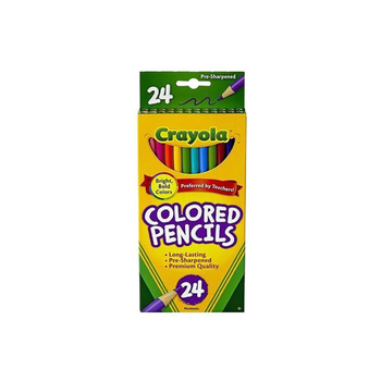 Crayola 24-Piece Colored Pencils Set Multicolour