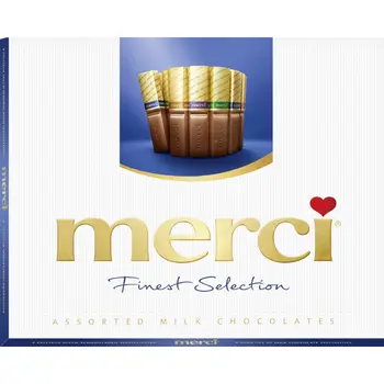 Merci Finest Selection Assorted Milk Chocolates 250g