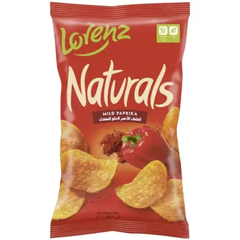 Lorenz Naturals Mild Paprika Potato Chips 110g