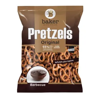 Baker Original Barbeque Pretzels 250g