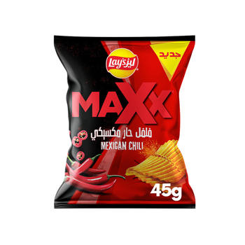 ليز ماكس حار مكسيكي 45جرام