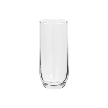 Teflon Coated Clear Tumbler Glass 310ml