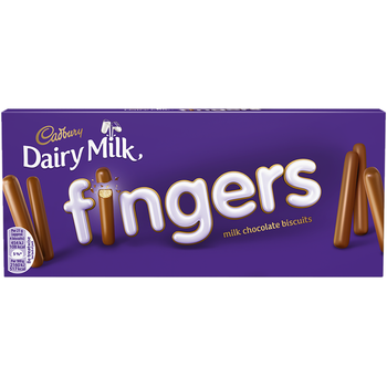 كادبوري بسكويت اصابع الشوكولاتة بالحليب 114 جم