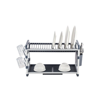 Parfait Durable High Quality Aluminium Dish Rack Silver And Grey 57 X 44 X 53 Cm 1Piece