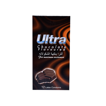 Chocolate Flavored Condoms 12 Pcs