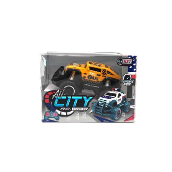 هاست هايبر سبيد نيويورك أول سيتي كرو شاحنة بتحكم عن بعد أصفر وأسود 11.5× 10× 16سم 6146A-H3 1قطعة