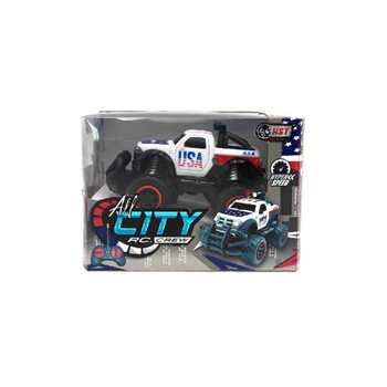 هاست هايبر سبيد يو اي ايه أول سيتي كرو شاحنة بتحكم عن بعد أصفر وأسود 11.5× 10× 16سم 6146A-H6 1قطعة