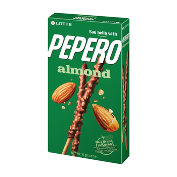 Lotte Pepero Almond Biscuits 32g