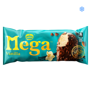 Nestle Mega Vanilla Ice Cream with Almonds 95ml