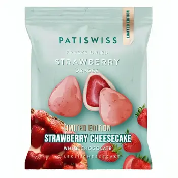 Patiswiss Strawberry Cheesecake Chocolate 50g