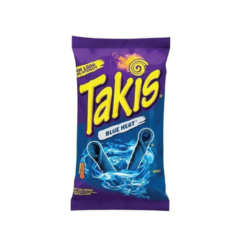 Takis Blue Heat Hot Chili Pepper Snacks 56g